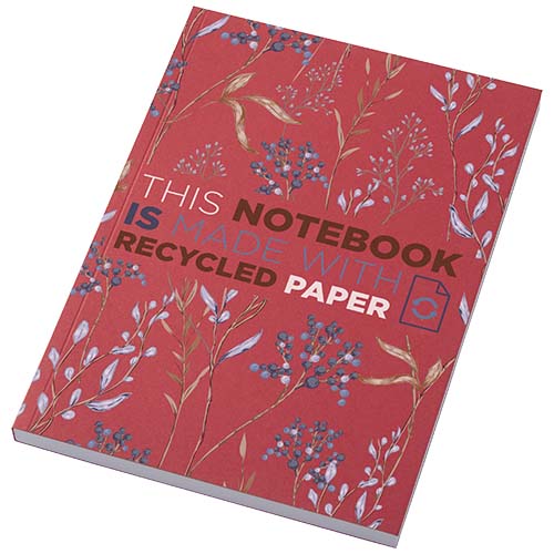 Libreta A5 de tapa blanda con 100 hojas de papel reciclado "Novella Austen"