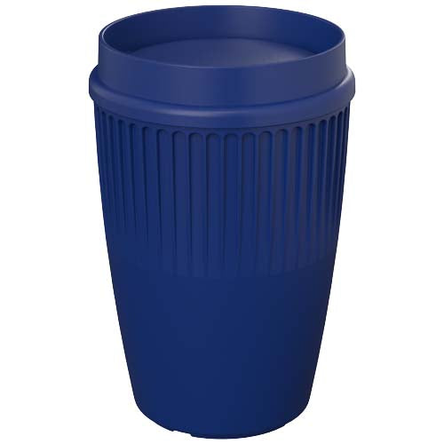 Vaso de 350 ml con tapa de 360° "Cirrus"
