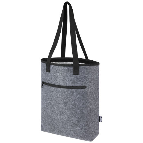 Bolsa Tote isotérmica de fieltro reciclado GRS de 12 L "Felta"