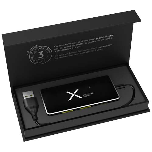 Hub USB 8 en 1 con doble entrada y 6 puertos "SCX.design H20" - imagePackage
