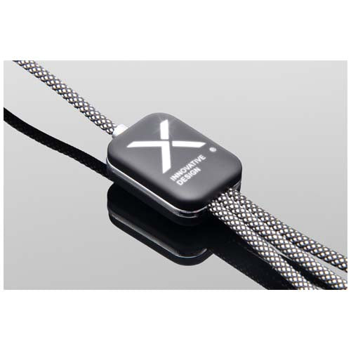Cable de carga tipo C de 60 W con doble logotipo retroiluminado "SCX.design C33" - imageDetail2