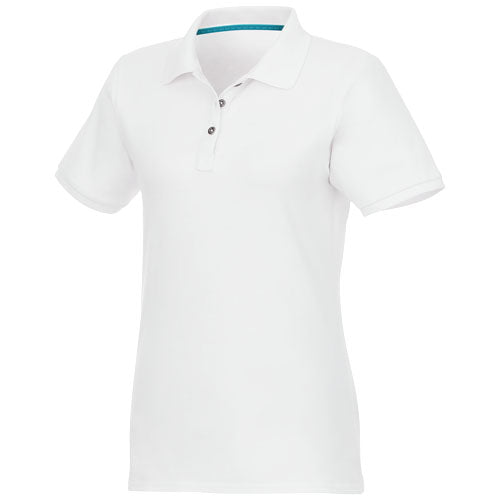 Polo de manga corta de material reciclado orgánico para mujer "Beryl"