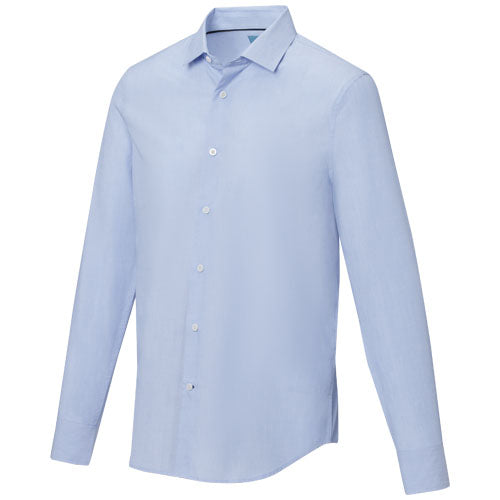 Camisa orgánica de manga larga para hombre