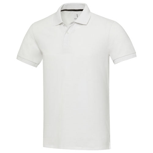 Polo de manga corta unisex con material reciclado Aware™ "Emerald"