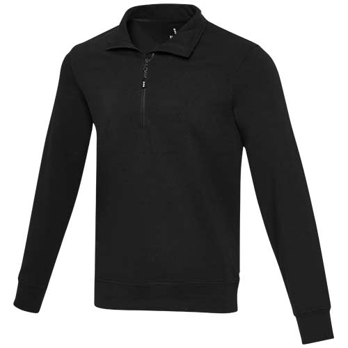 Sudadera unisex de material reciclado con cremallera 1/4 Aware™ "Tin"