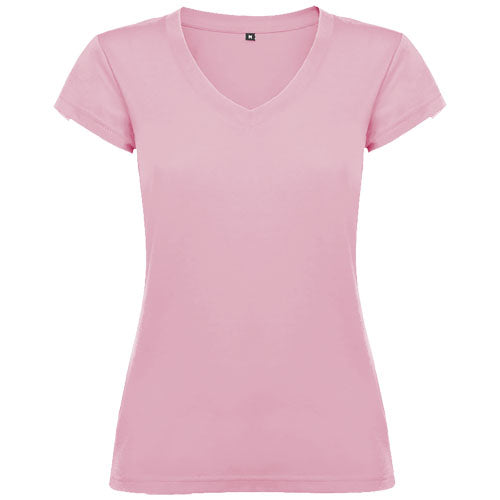 Camiseta de cuello de pico de manga corta para mujer "Victoria"